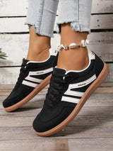 Retro Black GAT Sneakers for Women - Stylish Versatile Everyday Shoes